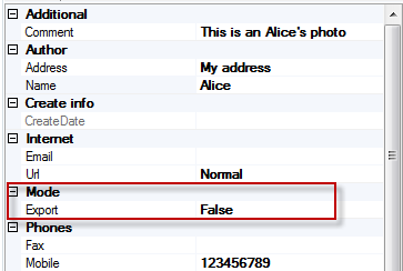 pkiImage screenshot of blocking the export